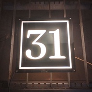 LED Acrylic House Number Acrylic LED House Number/