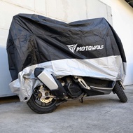 Motowolf Motorcycle Cover For NMAX, AEROX, PCX, MIO, BEAT, CLICK And Other Large to XXXL Size Bikes