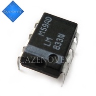 10pcs/lot LM833N DIP8 LM833 DIP IC In Stock