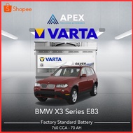 VARTA SILVER DYNAMIC AGM Battery bmw X3 SERIES E83