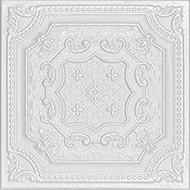 A La Maison Ceilings R126 Bijout Bee Foam Glue-up Ceiling Tile (256 sq. ft./Case), Pack of 96, Plain