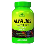 Alfa Vitamins Alfa 3-6-9 1000 Mg Nutrition Supplement, 100 Count
