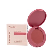 Wardah Colorfit Cream Blusher 02 Merry Mauve