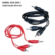 2 IN 1 AUX CABLE - 2IN1 AUDIO JACK CABLE - 2 TO 1 AUX CABLE - AUX JACK