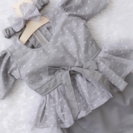 Baju Kurung Baby In Grey Theme