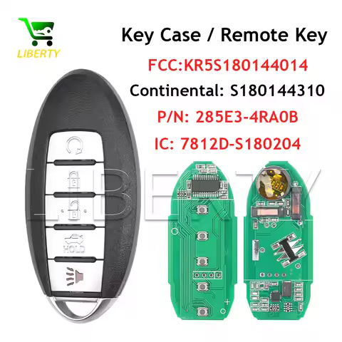 For 2016-2018 Nissan Altima Maxima Infiniti Q50 Q60 Smart Keyless Remote Car Key Fob 5BTN 285E3-4RA0