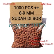 Y4k Rudraksha Jenitri 8-9MM Varian Pcs 200++ &amp; 1000++ Sudah Di Lubangi