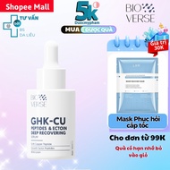 Bioverse Serum Copper Peptides Healthy Horn Booster GHK-Cu Peptides & Ectoin Deep Recovering Serum 3