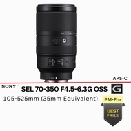 Sony E 70-350mm f/4.5-6.3 G OSS Lens ( 70-350 F4.5-6.3 G )