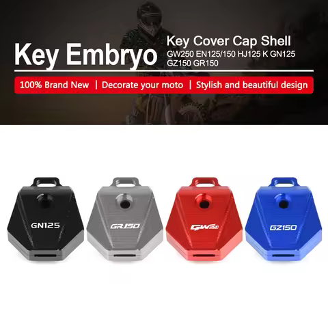 FOR SUZUKI GW250 EN125/150 HJ125 K GN125 GZ150 GR150 HJ150-9 Motorcycle Key Case Key Cover Cap Shell