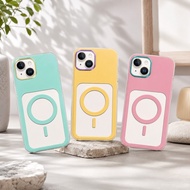 MagSafe Color Series Pastel Case For poco F8 PRO - F8 ULTRA - F7 - F7 PRO - ULTRAF7 - F6 - F5 -F4 -F