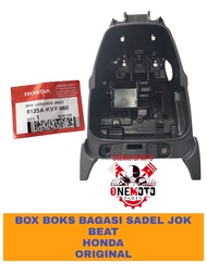 BOX ASSY LUGGAGE BOK BOKS BAGASI SADEL JOK BEAT HONDA ORIGINAL 8125A-KVY-960