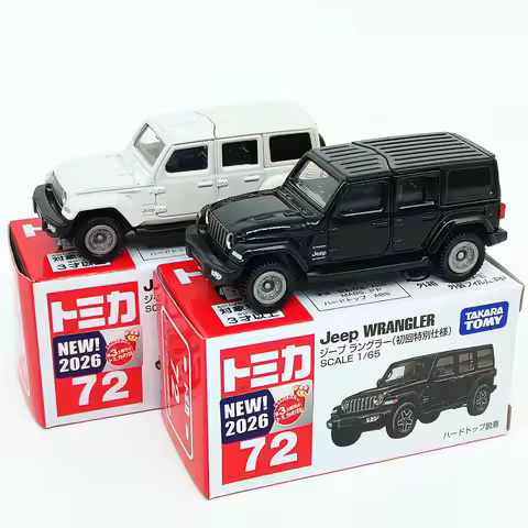 Takara Tomy Tomica No.81-100 Jeep Wrangler Car Alloy Toys Motor Vehicle Diecast Metal Model Kids Xma
