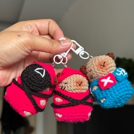 Special edition capybara in squid game costume