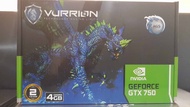 VGA CARD 4 GB GTX 750 DDR5 VURION 128 BIT