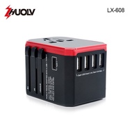 USB Global Conversion Plug Travel.Universal.Adapter Plug Multi-Function Adapter Plug Adapter Plug.Un