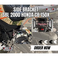 Bracket sidebox SBL2000 Honda Cb 150 x Bracket side box SBL 2000 original givi versys e22 e23 e21 cb
