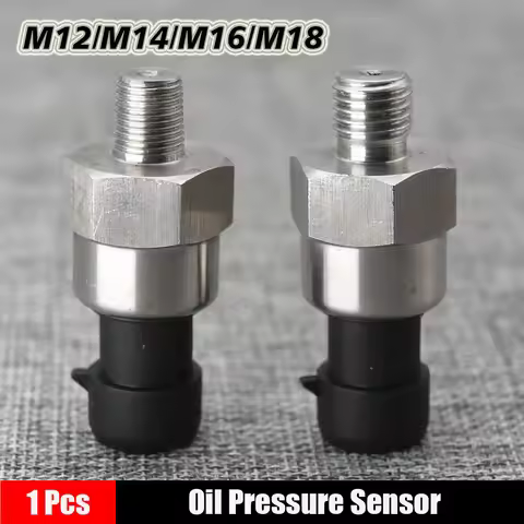 Universal Oil Pressure Sensor Fuel Press Sender Sending Unit Generator Part M12X1.5 M14X1.5 M16X1.5