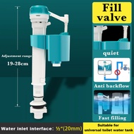 [SG Stock] Toilet Push Button Dual Flush Cistern Syphon Valve Fill Bathroom Universal Bottom Inlet Valve