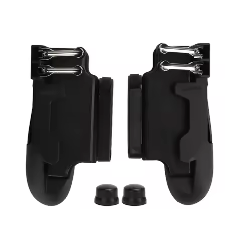 1 Pair Tablet Gamepad Universal 6 Fingers Game Handle Controller Holder Accessory