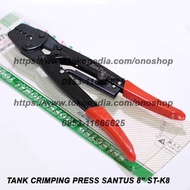 Tank Crimping Press Santus 8inch ST-K8 onosh00 Good Quality