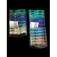 Business Card Holder File Card Name Card Storage Box Compartment