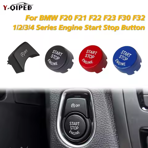 New Car Engine START Button Cover STOP Switch Accessory Key Decor for BMW F20 F21 F22 F23 F30 F32 F3