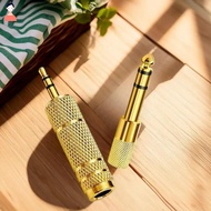 [WEE] 1/2Set 6.5mm To 3.5mm And 3.5mm To 6.5mm Audio Adapter Set 1/4-inch To 1/8-inch And 1/8-inch T