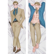 อะนิเมะตกแต่งปลอกหมอน Jujutsu Kaisen Nanami Kento Dakimakura พิมพ์สองด้านกอดครอบหมอนร่างกาย Otaku Waifu