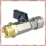 [h3w732xnj.ph] High Pressure Washer Ball Valve Kit 1/4 Inch Quick Connector and M22 14mm for Power W