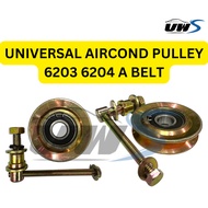 UNIVERSAL AIRCOND PULLEY 6203 6204 A BELT