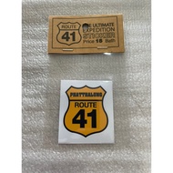 Sticker PHATTHALUNG ROUTE 41 (KUNING) Thailand 🇹🇭 (Saiz 3.5cm)