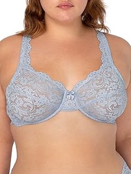 Women's Signature Lace Unlined Underwire Bra, Mineral Water, 36DDD