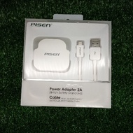 PISEN 100 Power Adapter 2A + Data Cable Micro Moto-2A