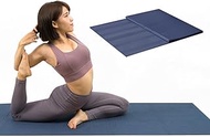 Lotus Foldable Yoga Mat 71X26X0.2 inch, 5mm thick, Add Anti-Slip Natural Rubber, Easy to carry, Work