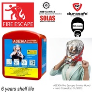 ASE30A 30 minute Fire Escape Smoke Hood - Hard Case (Exp 01/2031-24 & 05/2031-100)