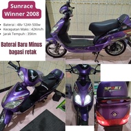 NEW stock Sepeda Listrik Bekas Like New Baterai Baru TERLENGKAP