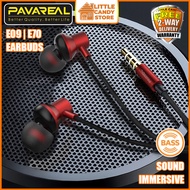 PavaReal® Immersive Sound Rich Bass Stereo Surround Earphone 3.5mm Wired Handsfree for Mobile Phone 
