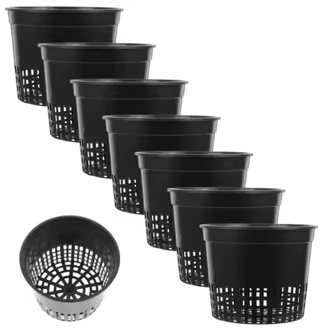 Net Pots Super Heavy Duty Cups Wide Lip Design Orchids Aquaponics Hydroponics Slotted Mesh Hydroponi