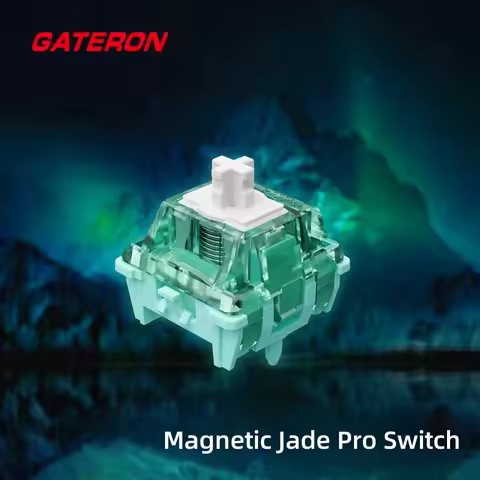 GATERON Magnetic Jade Pro Switch Linear HIFI Pre Lubed Custom Magnetic Mechanical Keyboard Freely Se
