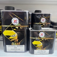 2:1 HIGH SOLID CRYSTAL SERIES 905 2K CLEAR COAT 1L WITH HARDENER 500ML (SLOW DRY)