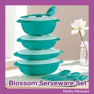 Original Tupperware | Blossom Serveware Set Server Microwaveable Dinnerware Sets | Set Peralatan Makan Pinggan Mangkuk