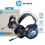 HP H120 Gaming Headset connects to USB 7.1 port, great sound, has Mic, RGB Leb, specializes in games