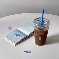 紫鑽🌟誠信商家🌟💜全新Blue Bottle Coffee小藍瓶冷水杯 容量454ml