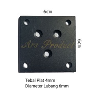 Ars Retro Foot Plate 4mm Thick 6cm 3/6cm