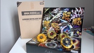 爆旋陀螺 鋼鐵戰魂 4D 四季黃金套裝  Takara Tomy WBBA Legend Beyblade Set