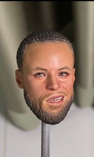 ［蝕讓價］ GOAT TOYS X 嘆惜 咬牙套 Stephen curry 頭雕 非 enterbay eb nba 適用於enterbay素體