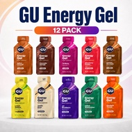 GU Energy Gel 12 Pack (Select Flavour)