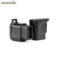 RAREM 4-Pin to Type-C Converter, Fast Charging LED Indicator USB-C Bike Charger, Portable Compact Wa