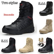 12.12 Big Sale 5.11&5.AA Free Socks 39-47 Army Men's Tactical Boots Outdoor Hiking Combat Swat Boot 